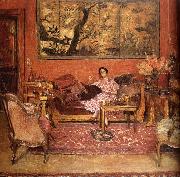 Edouard Vuillard Heng oakes curled madam USA oil painting artist